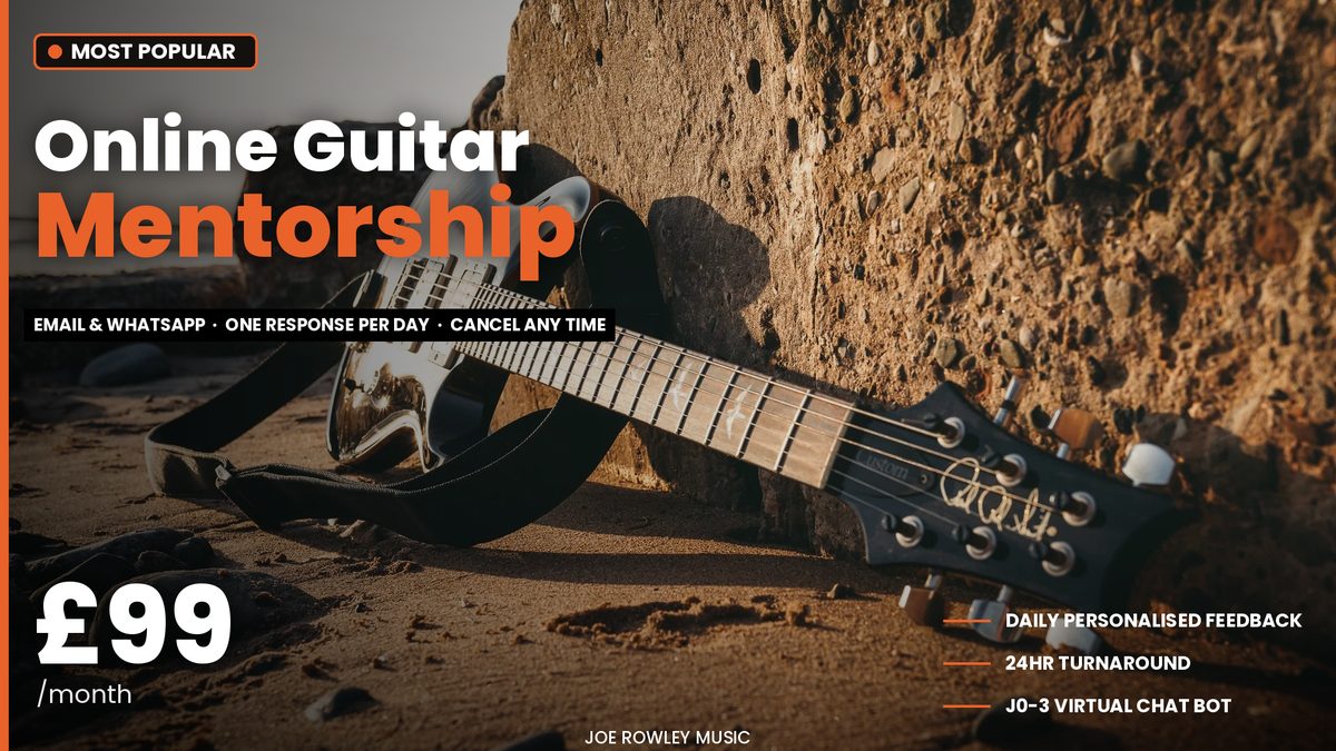 Online Guitar Mentorship